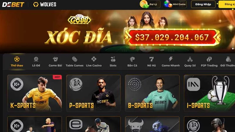 trang ca cuoc bong da uy tin Debet